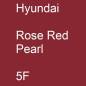 Preview: Hyundai, Rose Red Pearl, 5F.